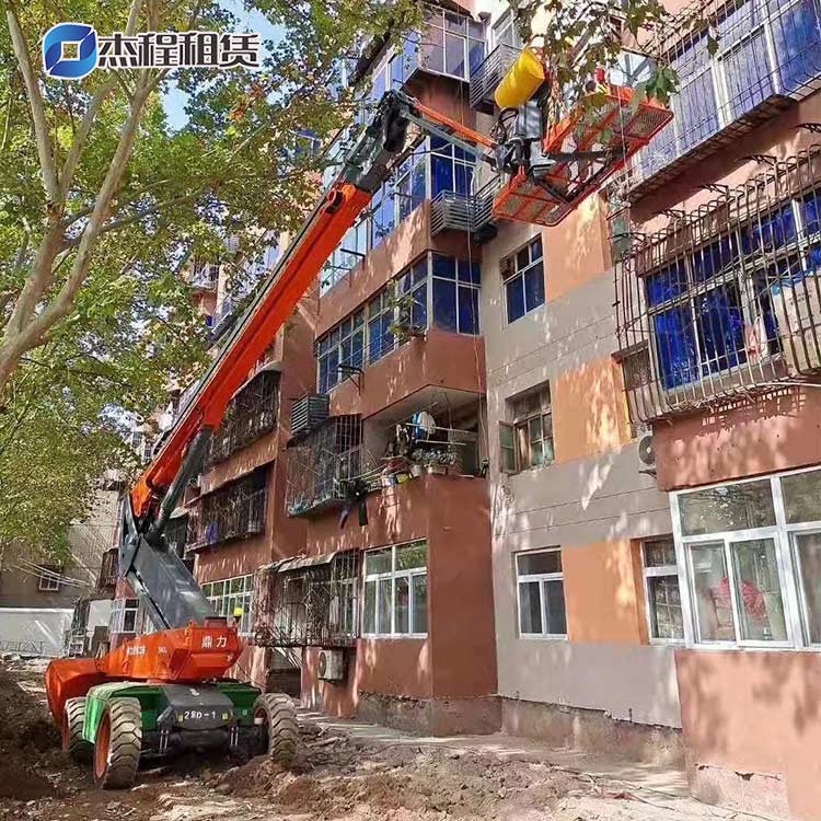 電動(dòng)直臂高空車(chē)出租應(yīng)用于舊城改造 電動(dòng)直臂高空車(chē)出租應(yīng)用于舊城改造
